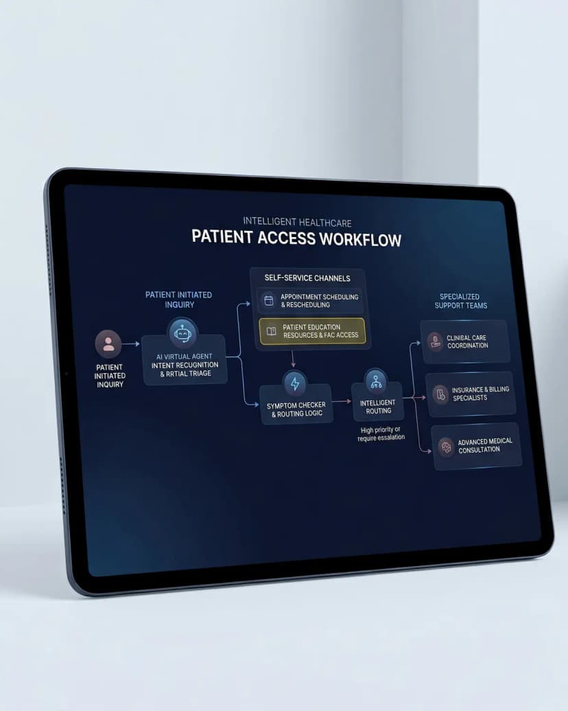 AI-Powered Triage & Self-Service Transformation — case study thumbnail